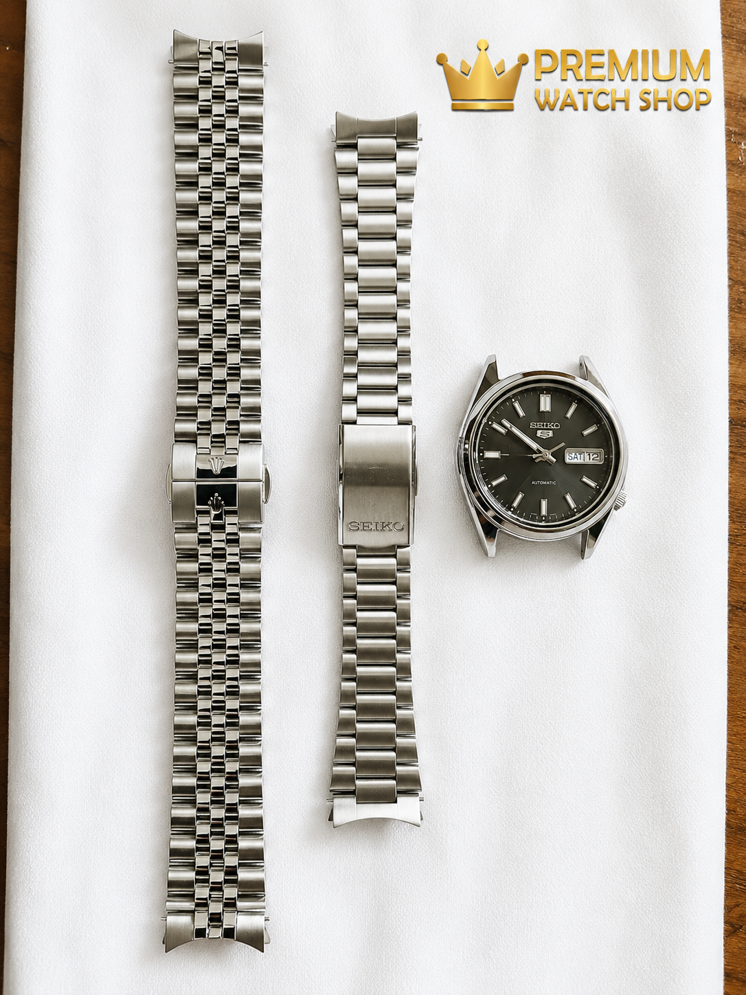 Buy Seiko-5 Slim Caseback Jubilee Bracelet Online