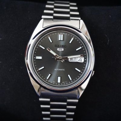 Seiko 5 Sport Automatic SNXS79 SNXS79K1 Grey Dial Men's Watch
