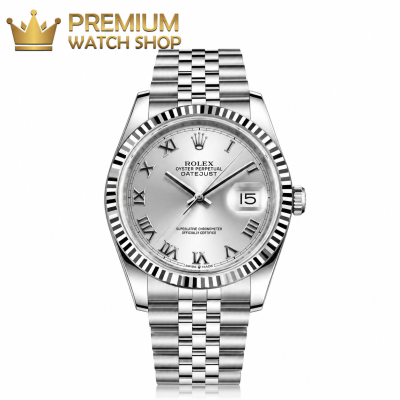 Buy Rolex 116234 Steel & White Gold Silver Watch Online