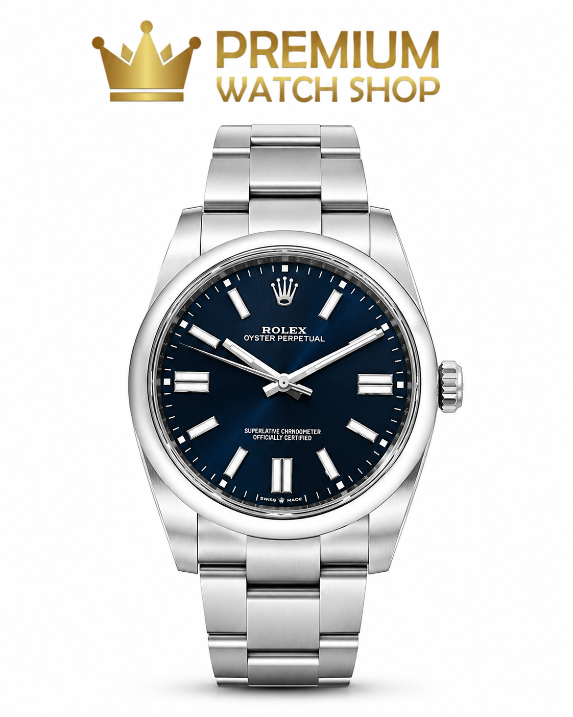 Buy Rolex Oyster Perpetual 41 Blue Watch Online