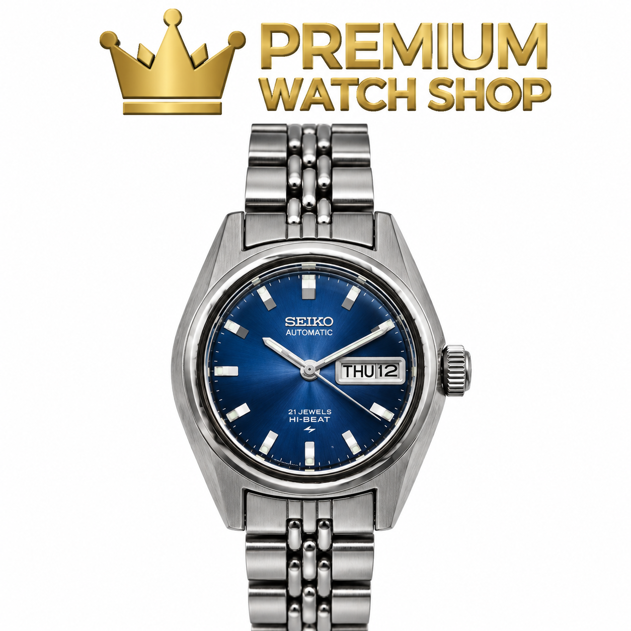 Buy Vintage Seiko Womens Watch 24mm Blue Dial Onlin
