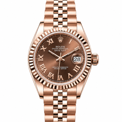 Buy Rolex Lady-Datejust 279175-0015 Chocolate Gold Online