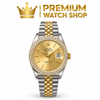 Buy Rolex 16013 Aftermarket Diamond Bezel Champagne Online