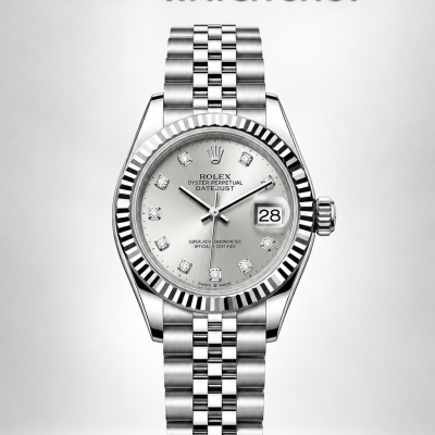Buy Rolex Lady White Gold Date-just Watch Online