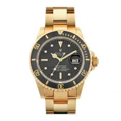 Rolex 16808 Submariner Date Vintage Nipple Dial Gold 18kt Men’s Watch