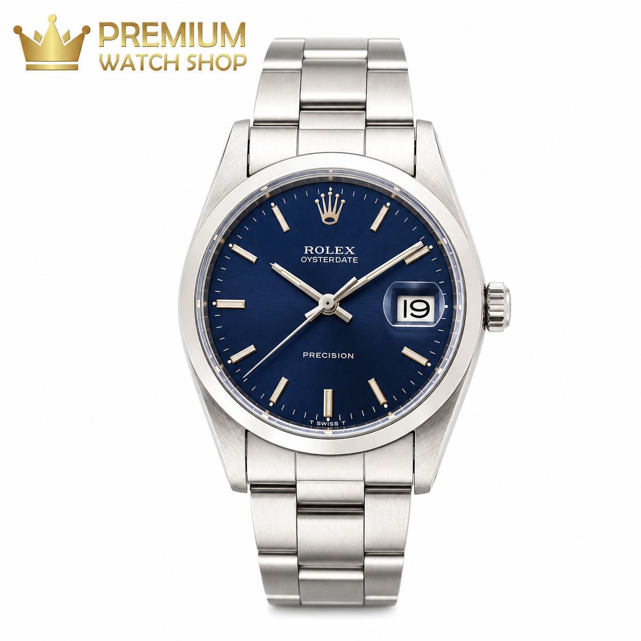 Buy Rolex Oysterdate Precision Blue Dial Online