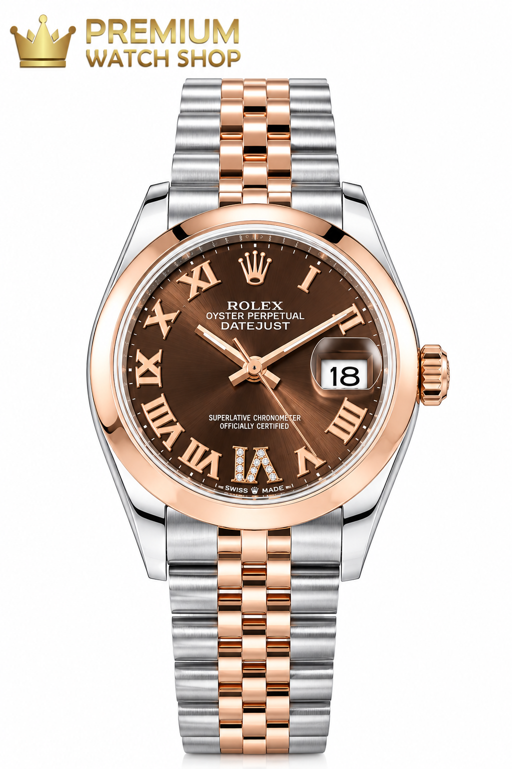 Buy Rolex Lady-Datejust Chocolate Roman Dial Online