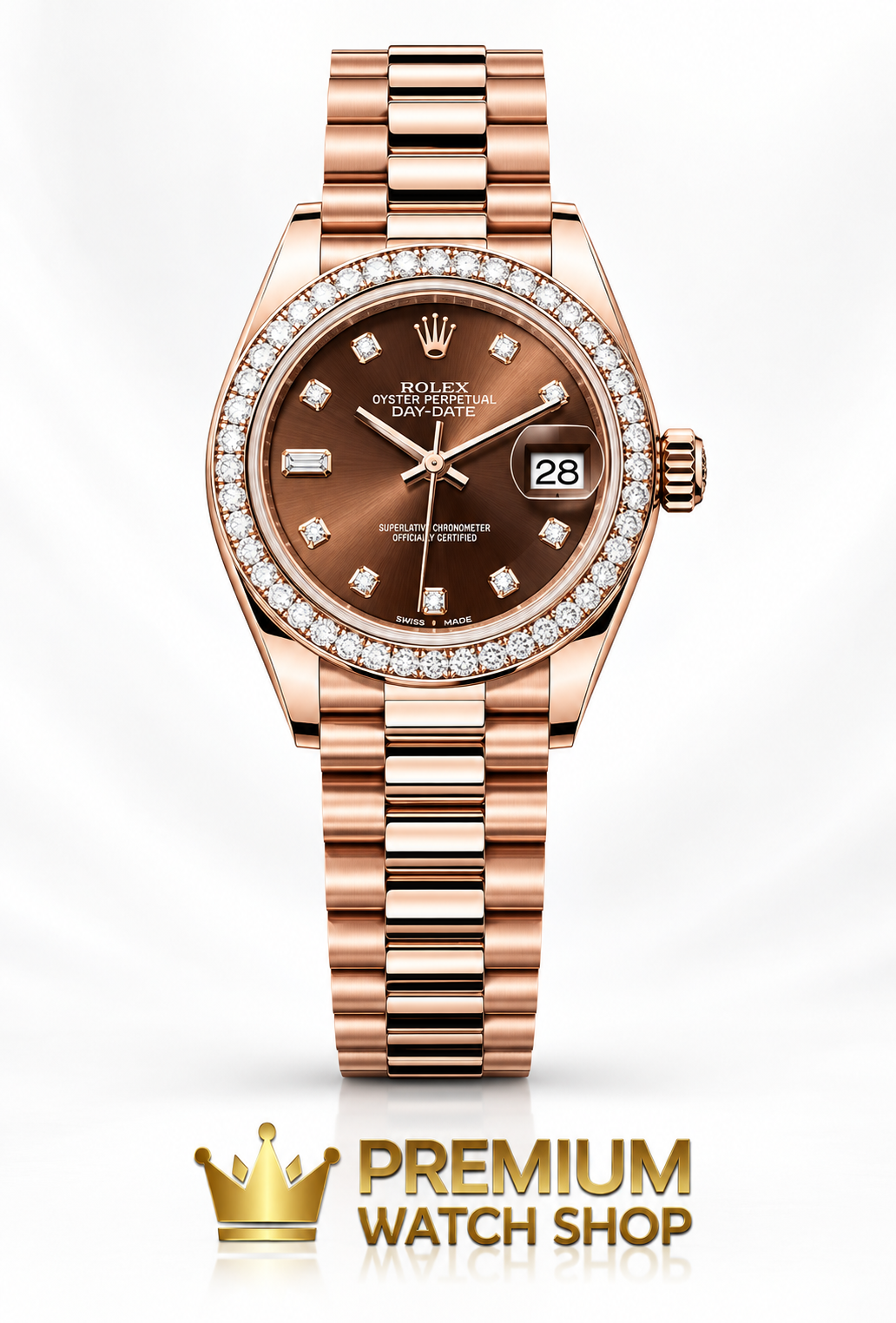 Buy Rolex Lady-Datejust 28mm Rose Gold Online