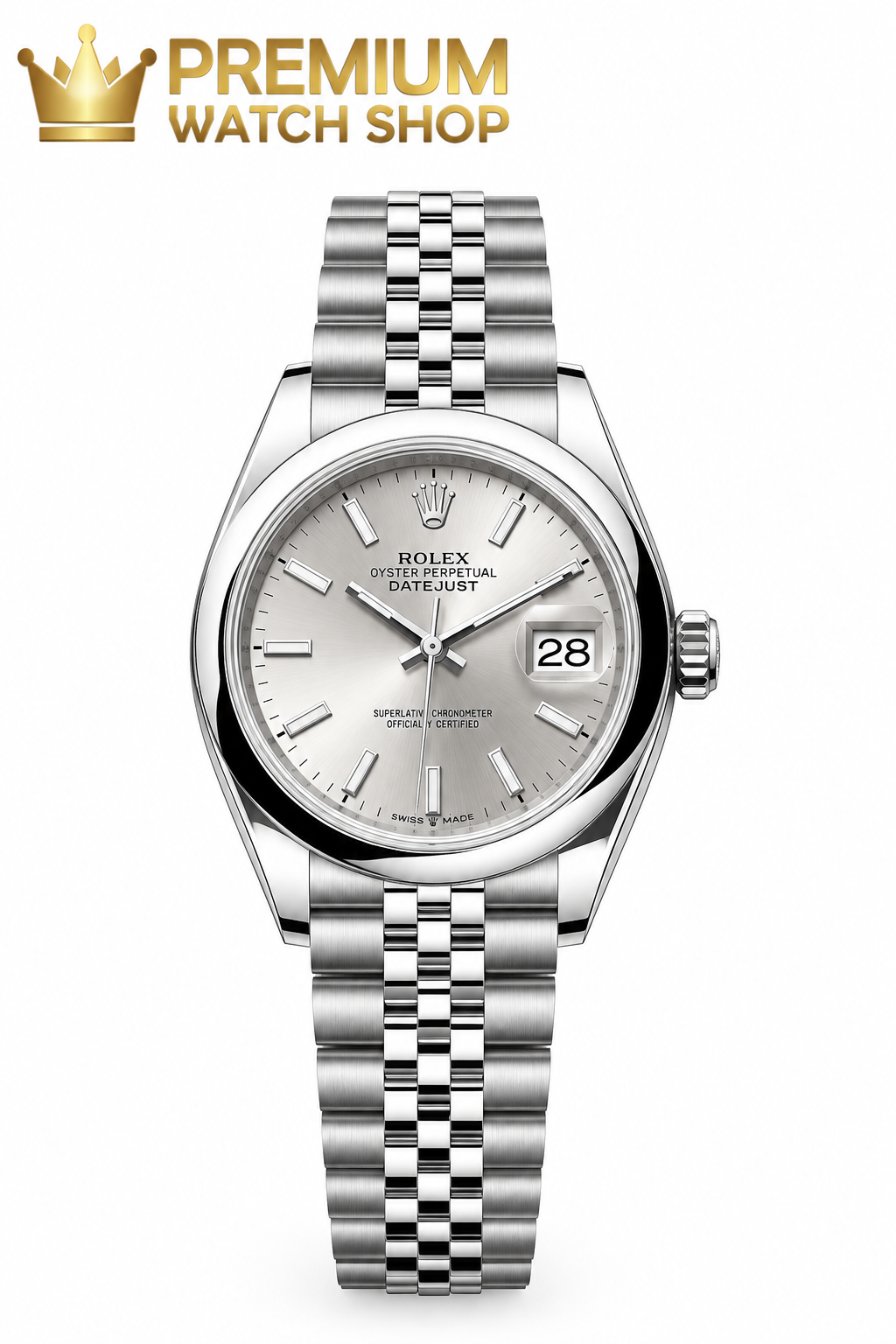Buy Rolex Lady-Datejust Silver Watch Online