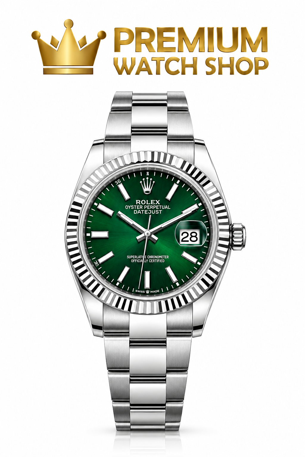 Buy Rolex Datejust-41 With Green Dial Online