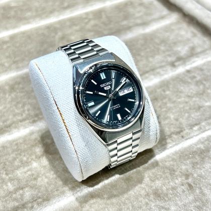 Seiko 5 Japan Made SNXS79 Gorgeous Grey Sunburst Dial Men's Automatic Watch Full set - Image 3