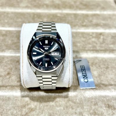 Seiko 5 Japan Made SNXS79 Gorgeous Grey Sunburst Dial Men's Automatic Watch Full set
