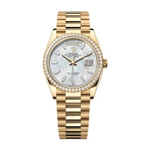 Rolex Day Date 128348RBR-0070 Mother Of Pearl Dial